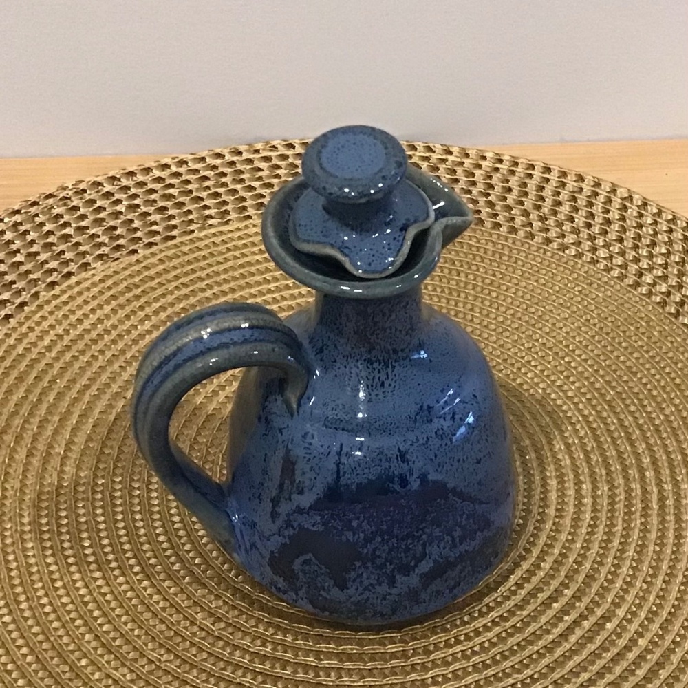 Earth Form Pottery oil and vinegar dispenser